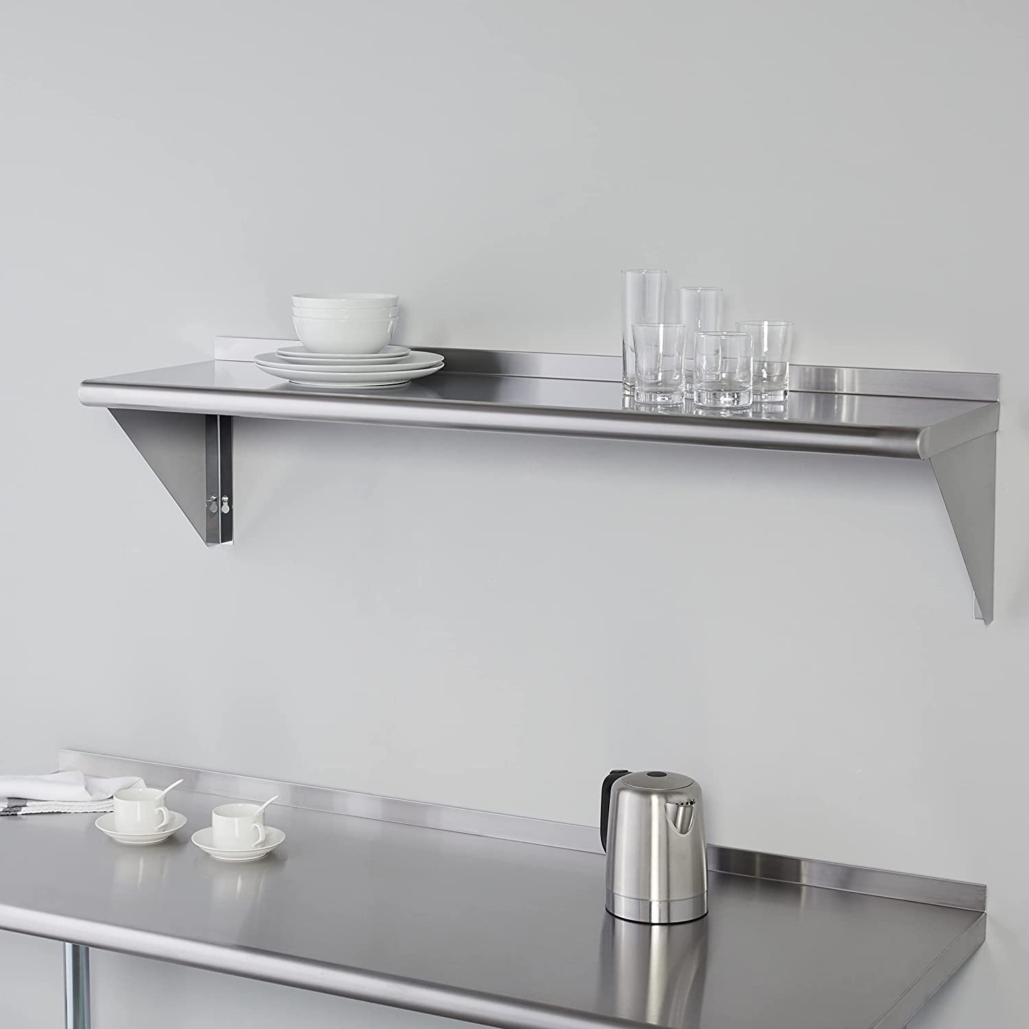 ROCKPOINT NSF Stainless Steel Shelf 14 x 48 Inches