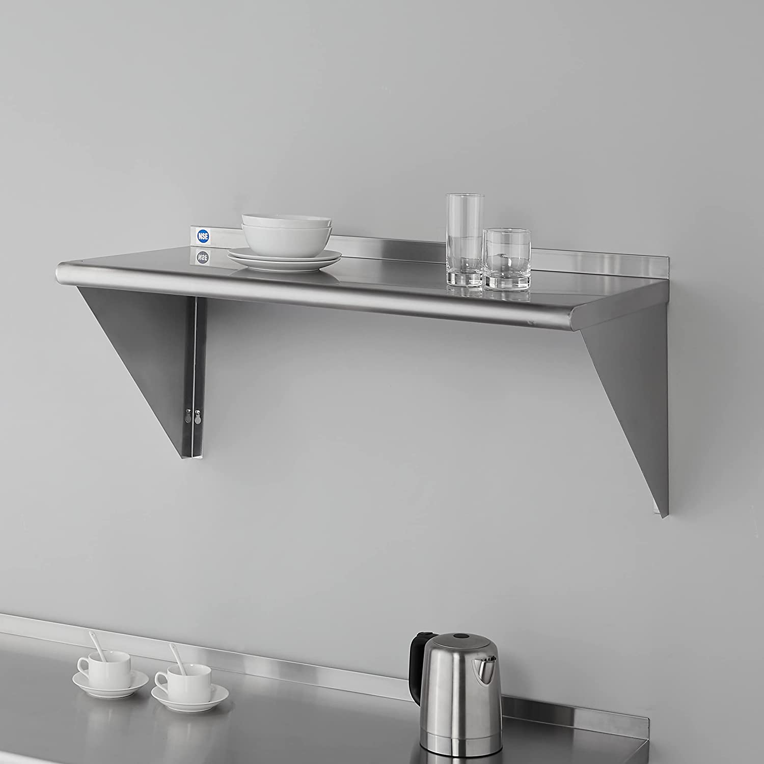 Rockpoint Stainless Steel Shelf 18 x 36 Inches