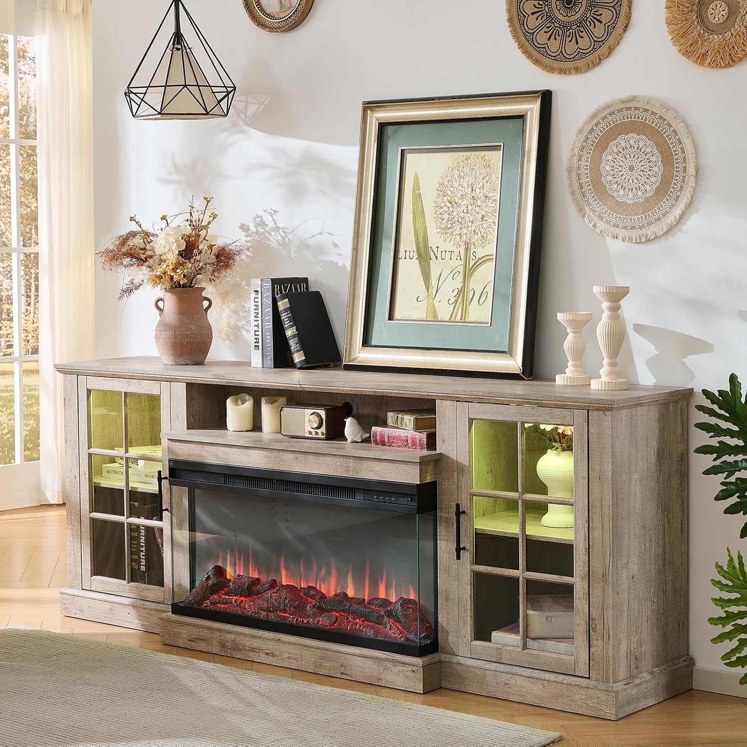 ROCKPOINT 3 Sided Glass 70