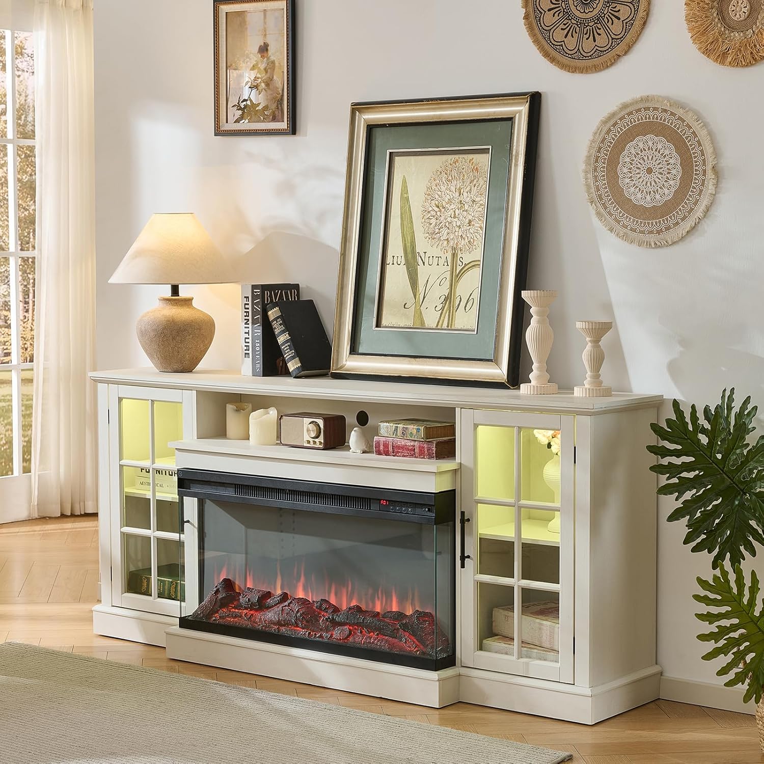 ROCKPOINT 3 Sided Glass 70