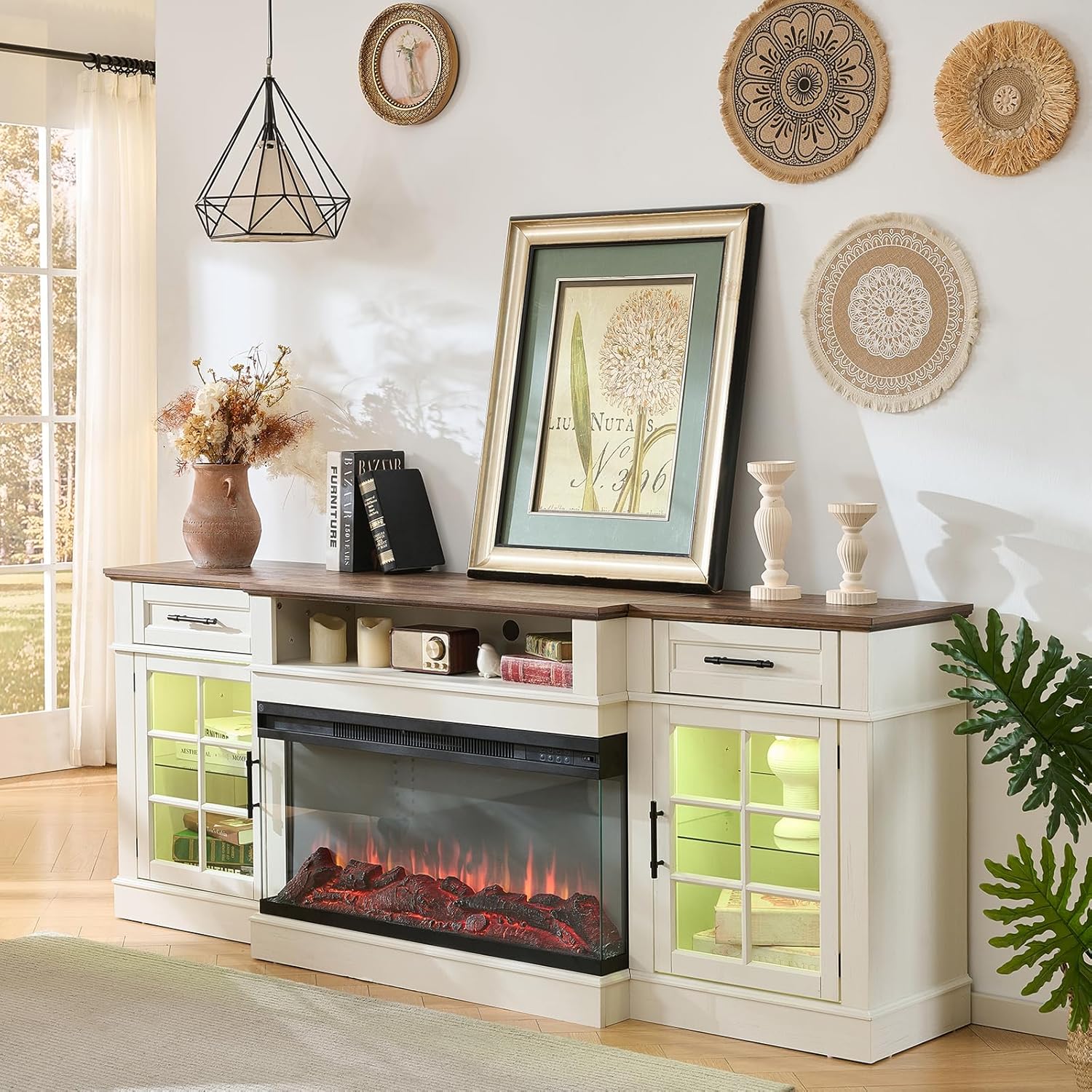 ROCKPOINT 3 Sided Glass 80