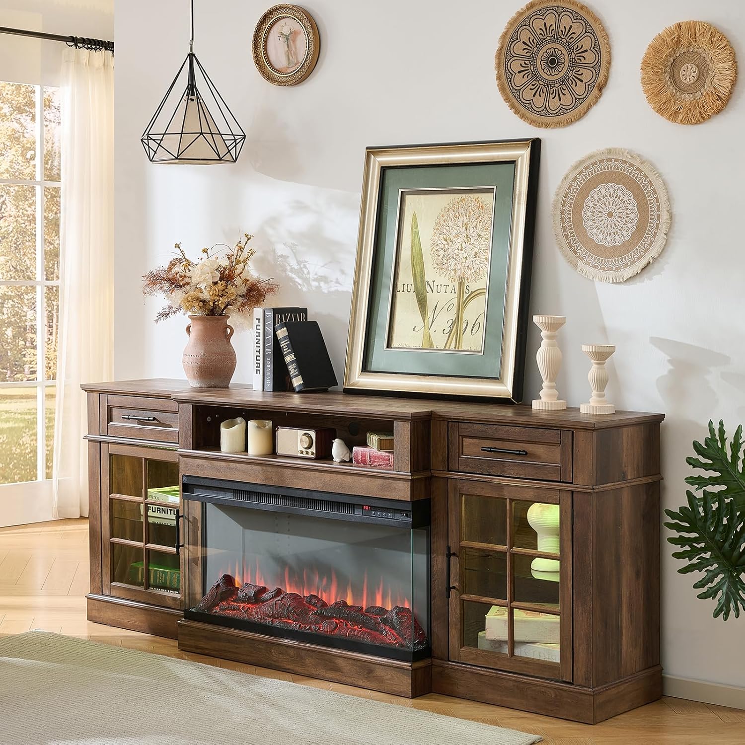 ROCKPOINT 3 Sided Glass 80